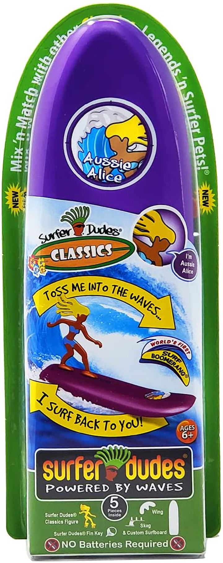 Skorter | Surfer Dudes Classics Wave Driven Mini-Surfer and Surfboard ...