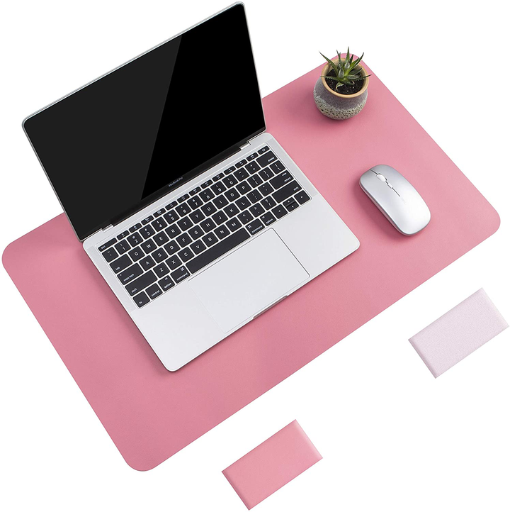 Lisslune | Desk Pad Protector Waterproof Non-Slip Leather Office Mouse Mat