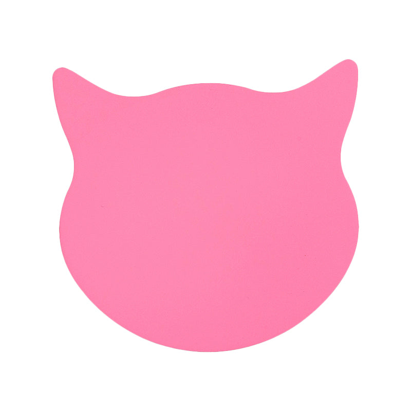 Skørter | Cat Head Mini Wall Lamp Cartoon Wooden Preschool LED Surface Mount Wall Lamp in Pink/Blue/Yellow