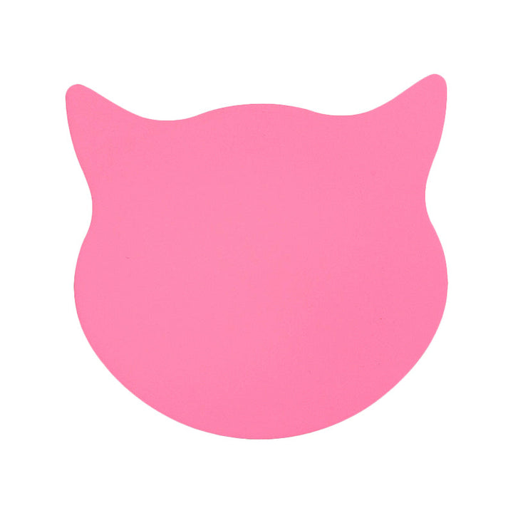 Skørter | Cat Head Mini Wall Lamp Cartoon Wooden Preschool LED Surface Mount Wall Lamp in Pink/Blue/Yellow
