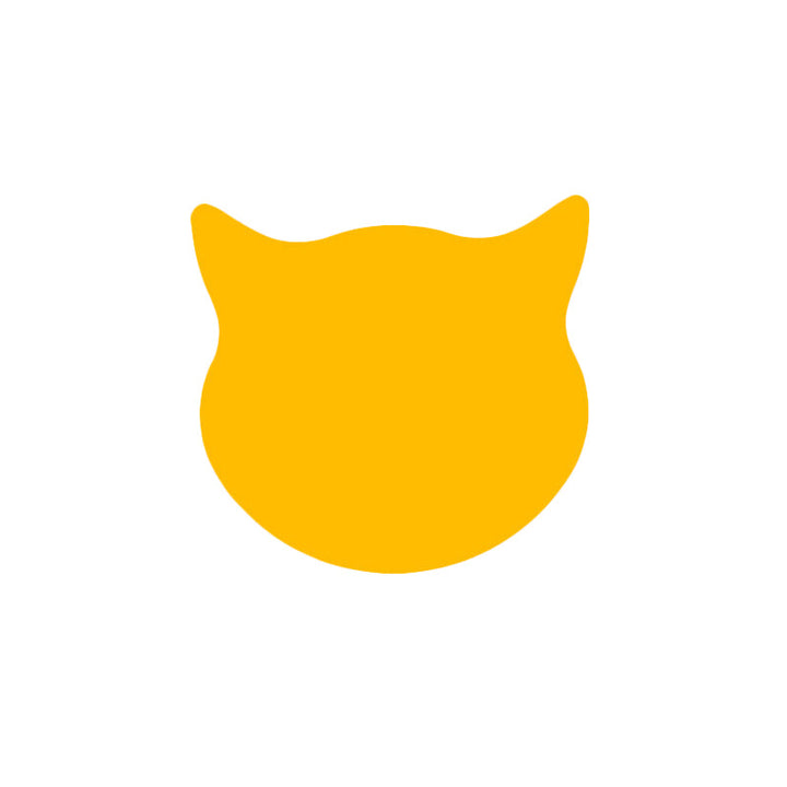 Skørter | Cat Head Mini Wall Lamp Cartoon Wooden Preschool LED Surface Mount Wall Lamp in Pink/Blue/Yellow