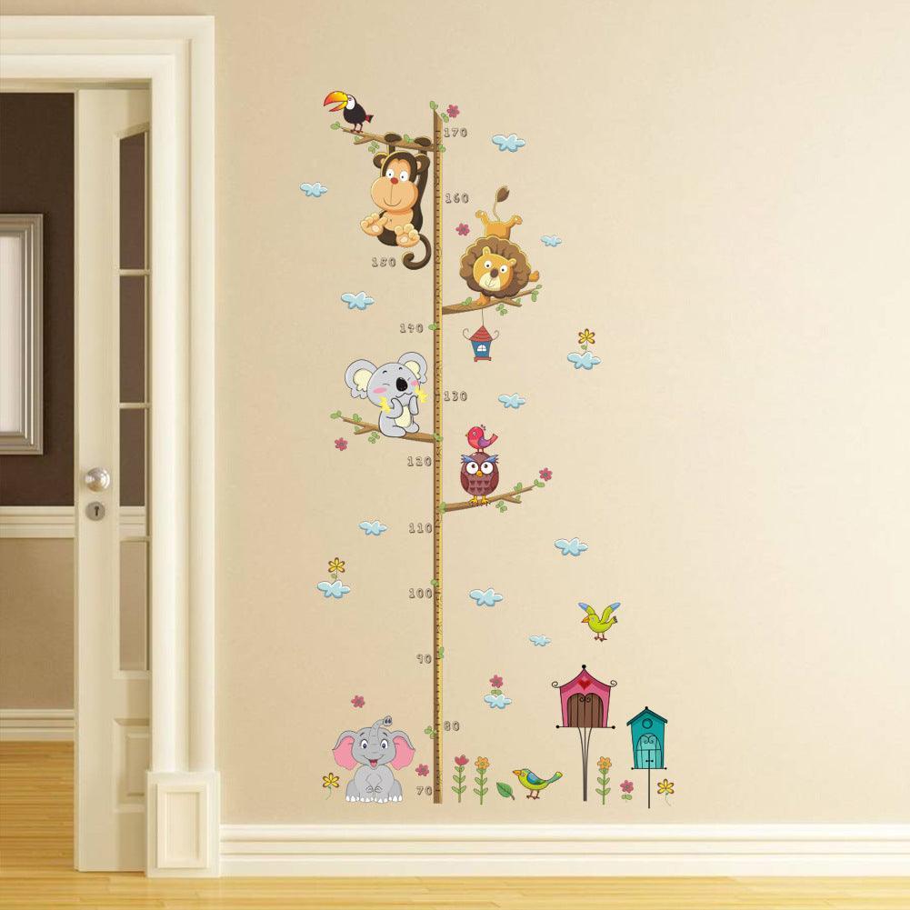 Lisslune | Charming Growth Tracking Wall Tattoo for Kids - Playful Room Decoration