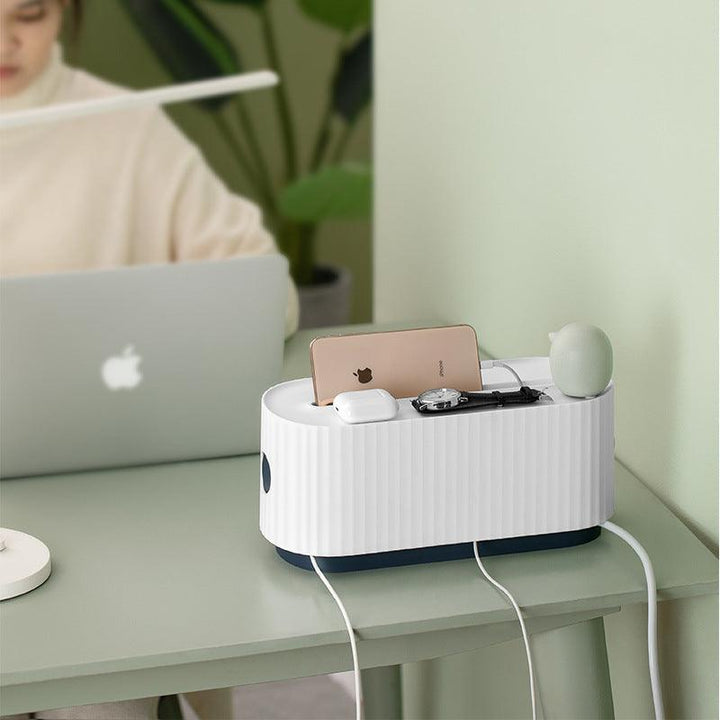 Lisslune | Modern Cable Organizer Hub for Power Strips and Cables