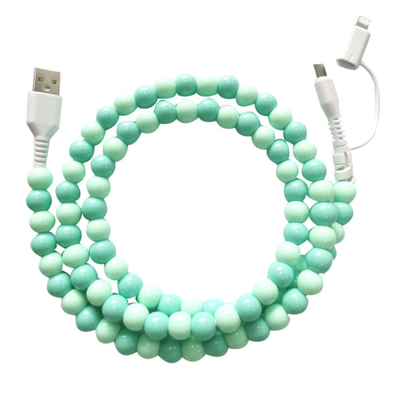 Lisslune | Creative Beads 2-in-1 Data Cable