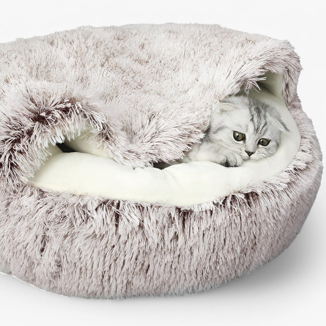 Lisslune | Soft Winter Pet Bed with Washable Cover and Non-Slip Base