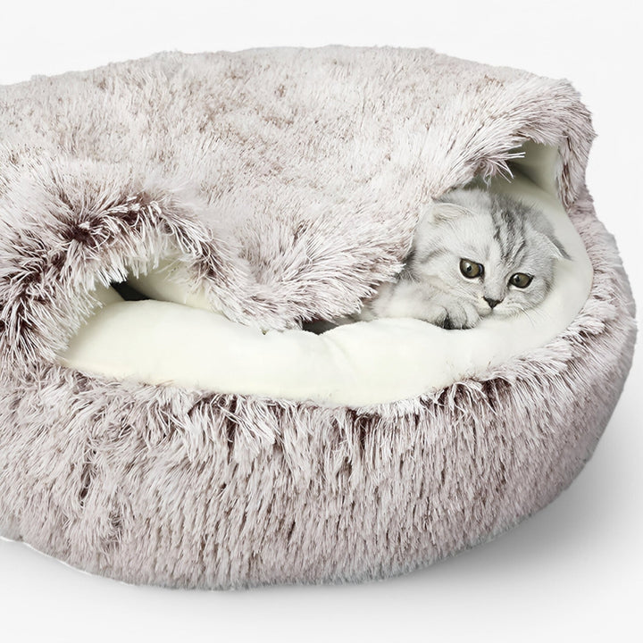 Lisslune | Soft Winter Pet Bed with Washable Cover and Non-Slip Base