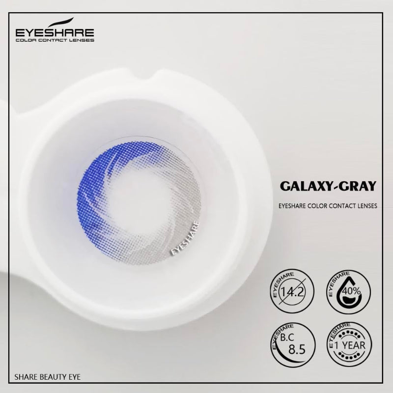 Rynx Galaxy Gray 14.2mm 1 Pair | 1 Year