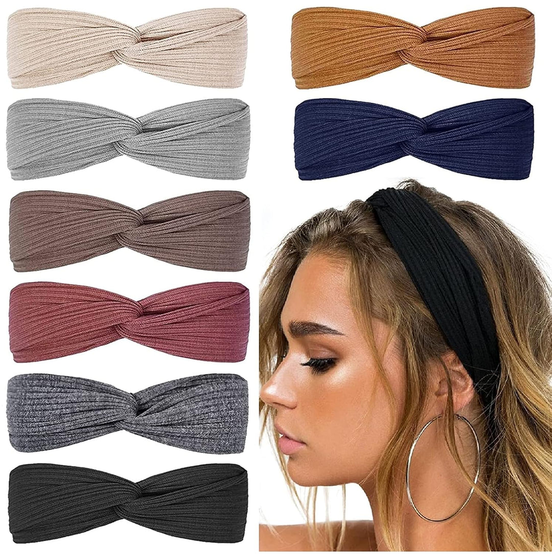 Skorter | Ribbed Twist Headbands – Boho Design