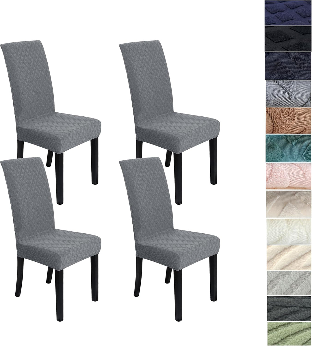 Lisslune | Stretch Dining Chair Covers Set – ChairGuard