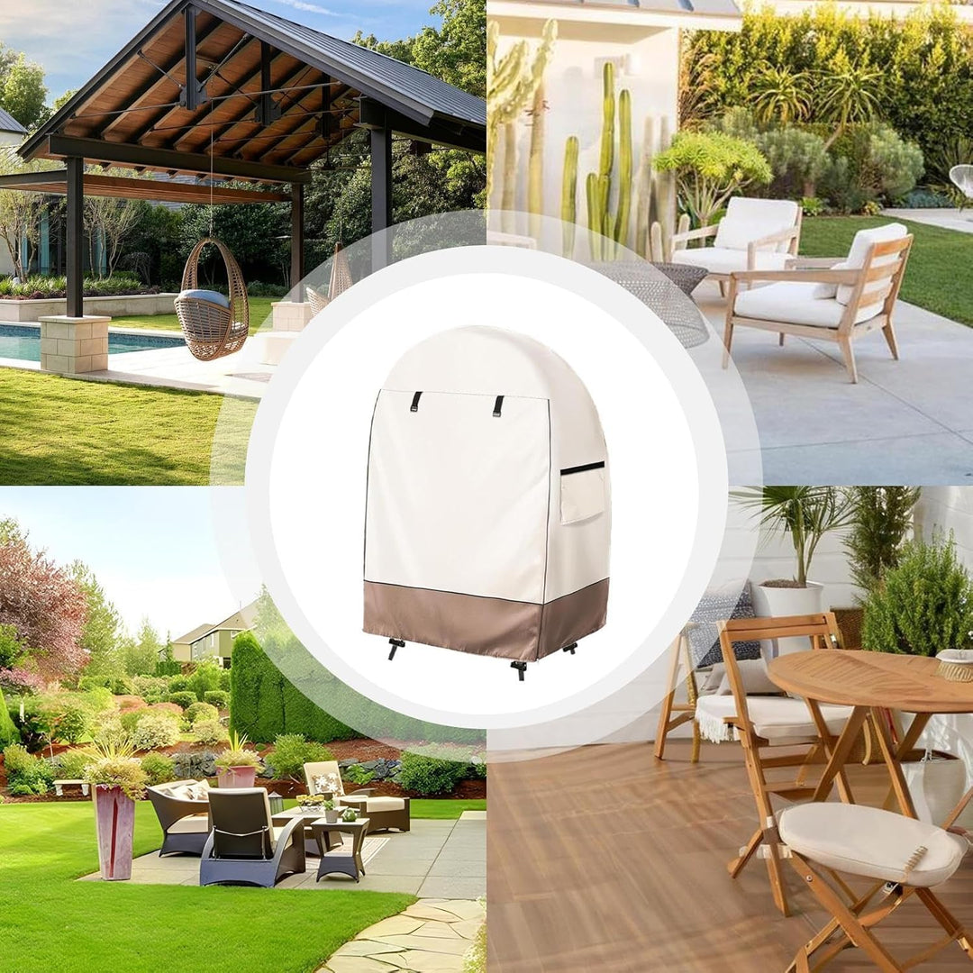 Lisslune | Waterproof Egg Chair Cover with Double Zipper – Solara