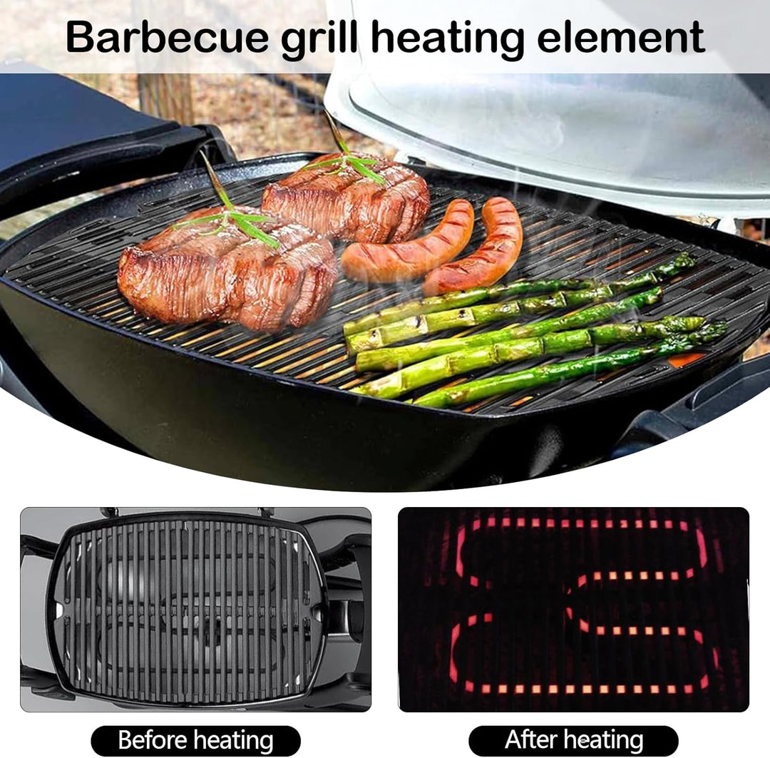 Lisslune | High-Power Stainless Steel Grill Heating Coil 2200W for Outdoor Electric BBQ – Zeythra
