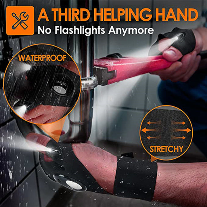 Lisslune | LED gloves with waterproof lights
