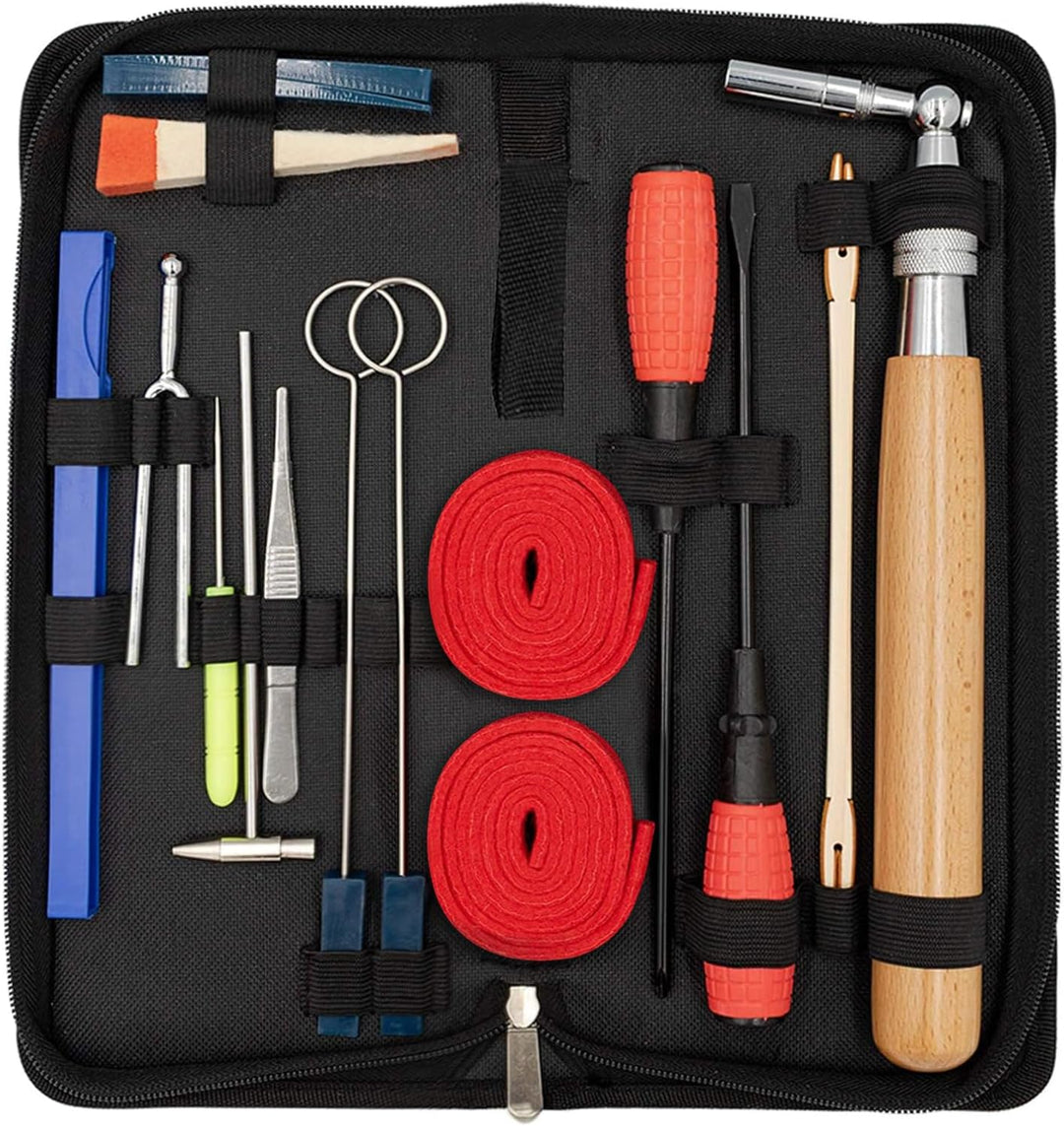 Lisslune | Professional 16-Piece Piano Tuning Kit with Storage Case – Arvena