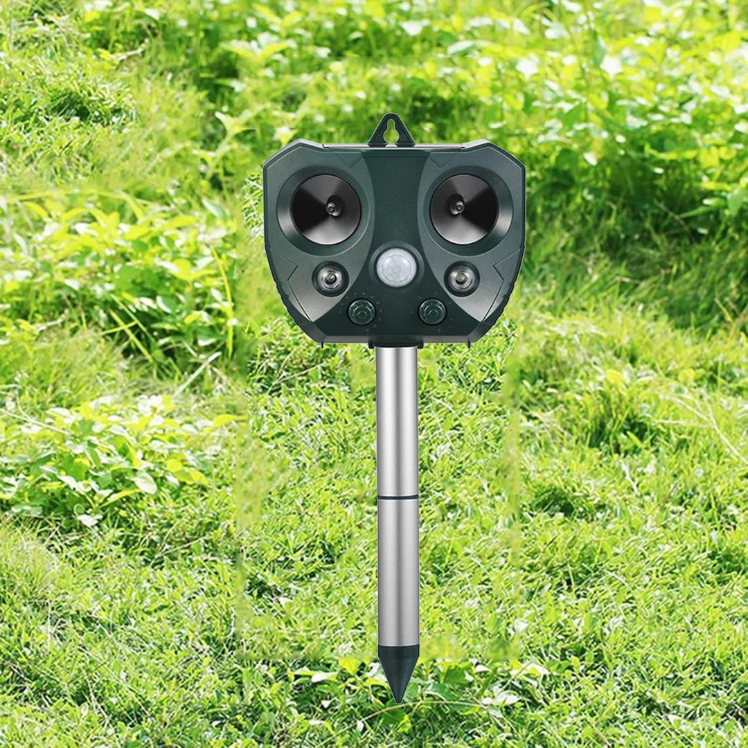Lisslune | Effective Pest Repeller – Solar Ultrasonic Animal Deterrent for Garden