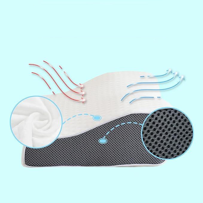 Lisslune | QuietNest - Supportive Pillow for Snore Relief