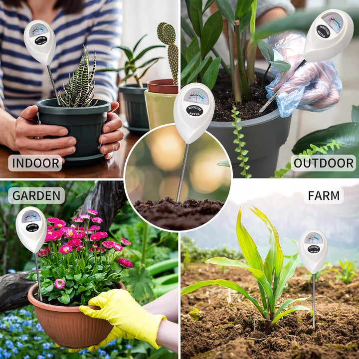 Lisslune | Soil moisture meter for precise moisture measurement in soil – Ideal for plant care
