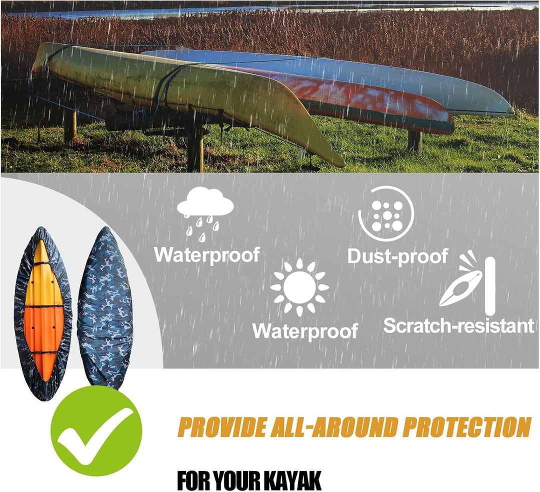 Lisslune | Waterproof UV-Resistant Kayak Cover with Adjustable Straps – Marivor