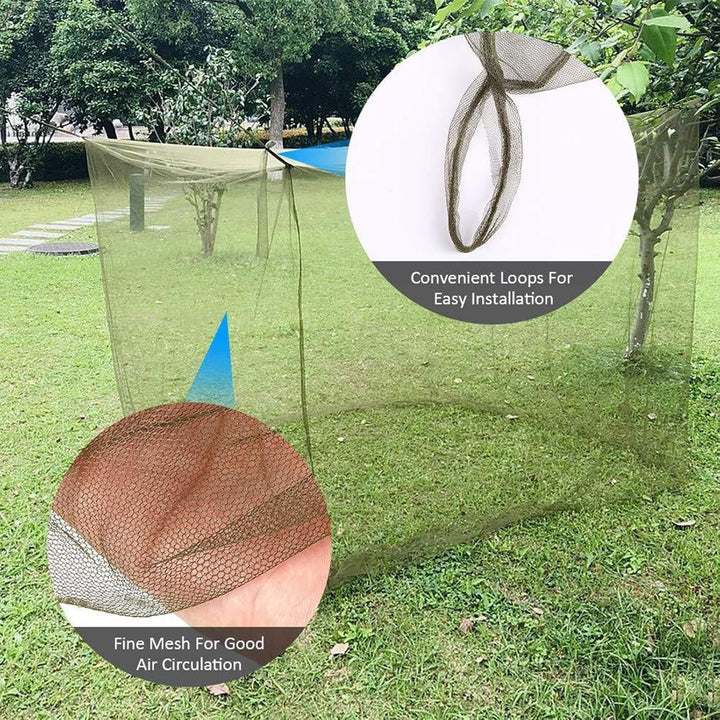 Lisslune | Outdoor Rectangular Fly Net Canopy – Ventora