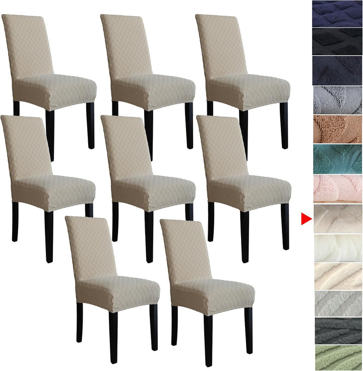 Lisslune | Stretch Dining Chair Covers Set – ChairGuard