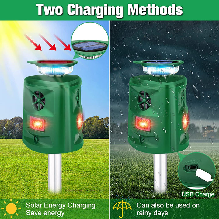 Lisslune | Solar Ultrasonic Repeller