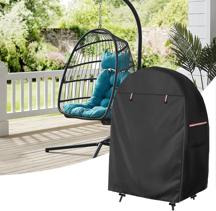 Lisslune | Waterproof Egg Chair Cover with Double Zipper – Solara