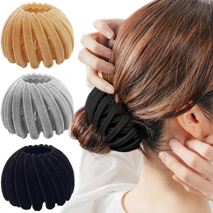 Lisslune | Stylish Bird's Nest Hair Clips – 3-Piece Set