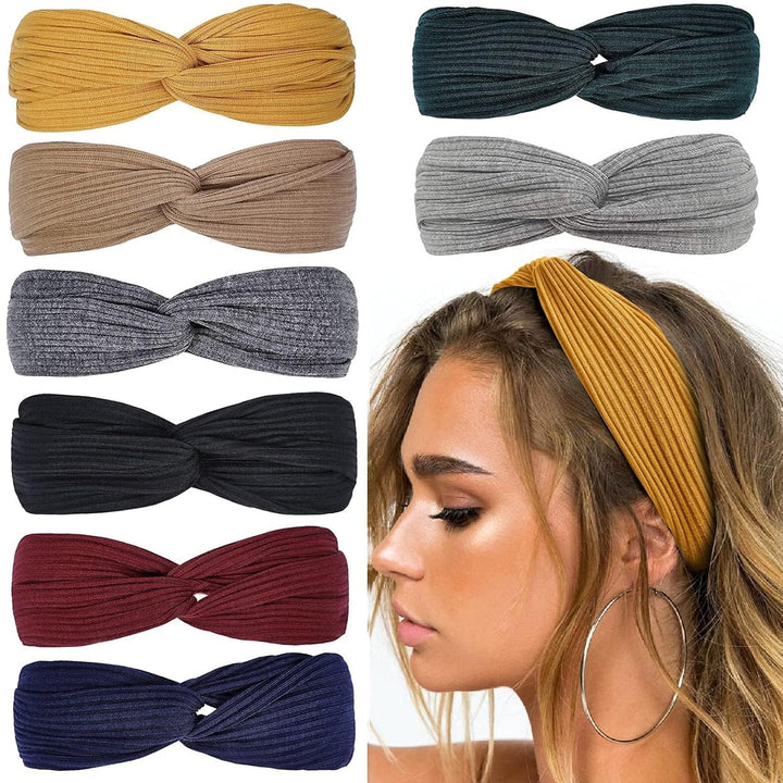Skorter | Ribbed Twist Headbands – Boho Design