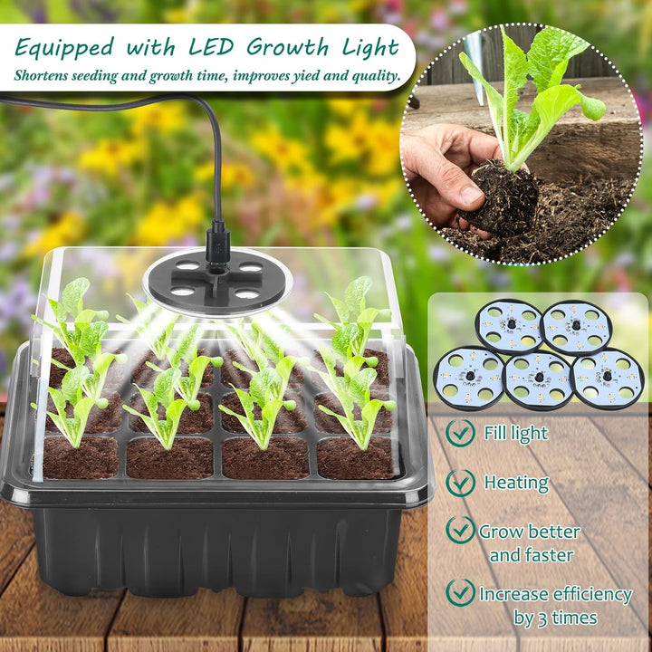 Lisslune | Grow kit with light – Complete set for successful plant cultivation