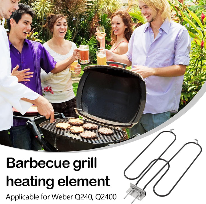 Lisslune | High-Power Stainless Steel Grill Heating Coil 2200W for Outdoor Electric BBQ – Zeythra