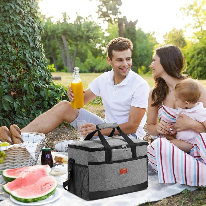 Lisslune | 33L Waterproof Cooler Bag | Insulated, Spacious & Ideal for Picnics, Beach Days, Hiking, and Outdoor Activities