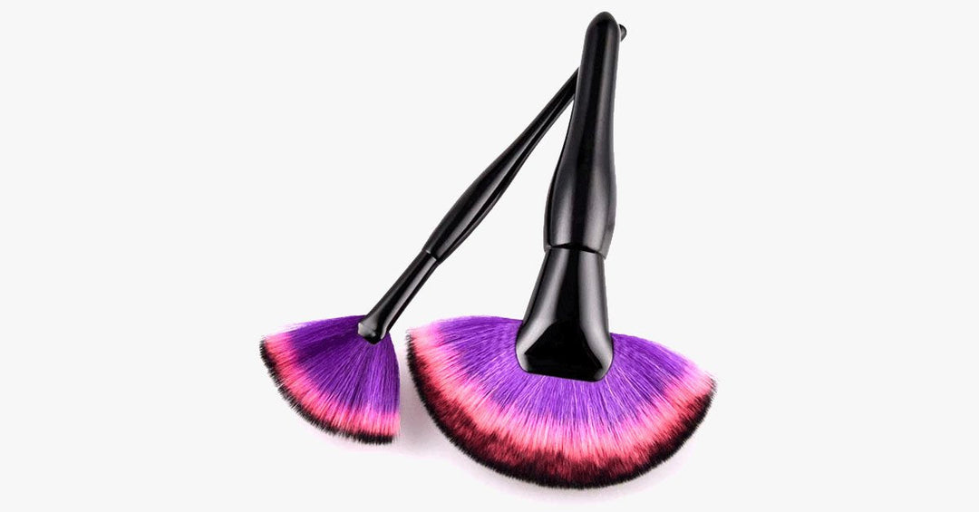 Lisslune | Midnight Rainbow Makeup Brush Set of 22 - Add a splash of color to your vanity