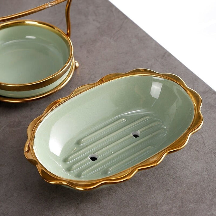 Lisslune | PureFlow elevated soap dishes for elegant organization of the home