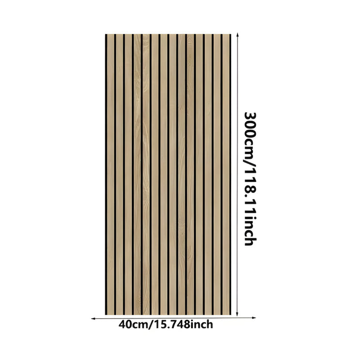 Lisslune | 3D wall panels create a modern, natural appearance