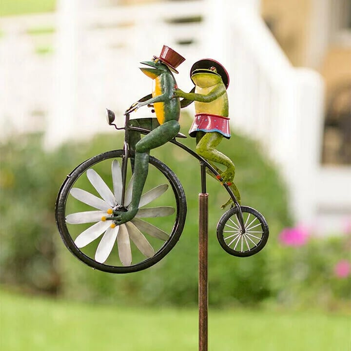 Lisslune | [ 49% OFF] Vintage Bicycle Metal Wind Spinner