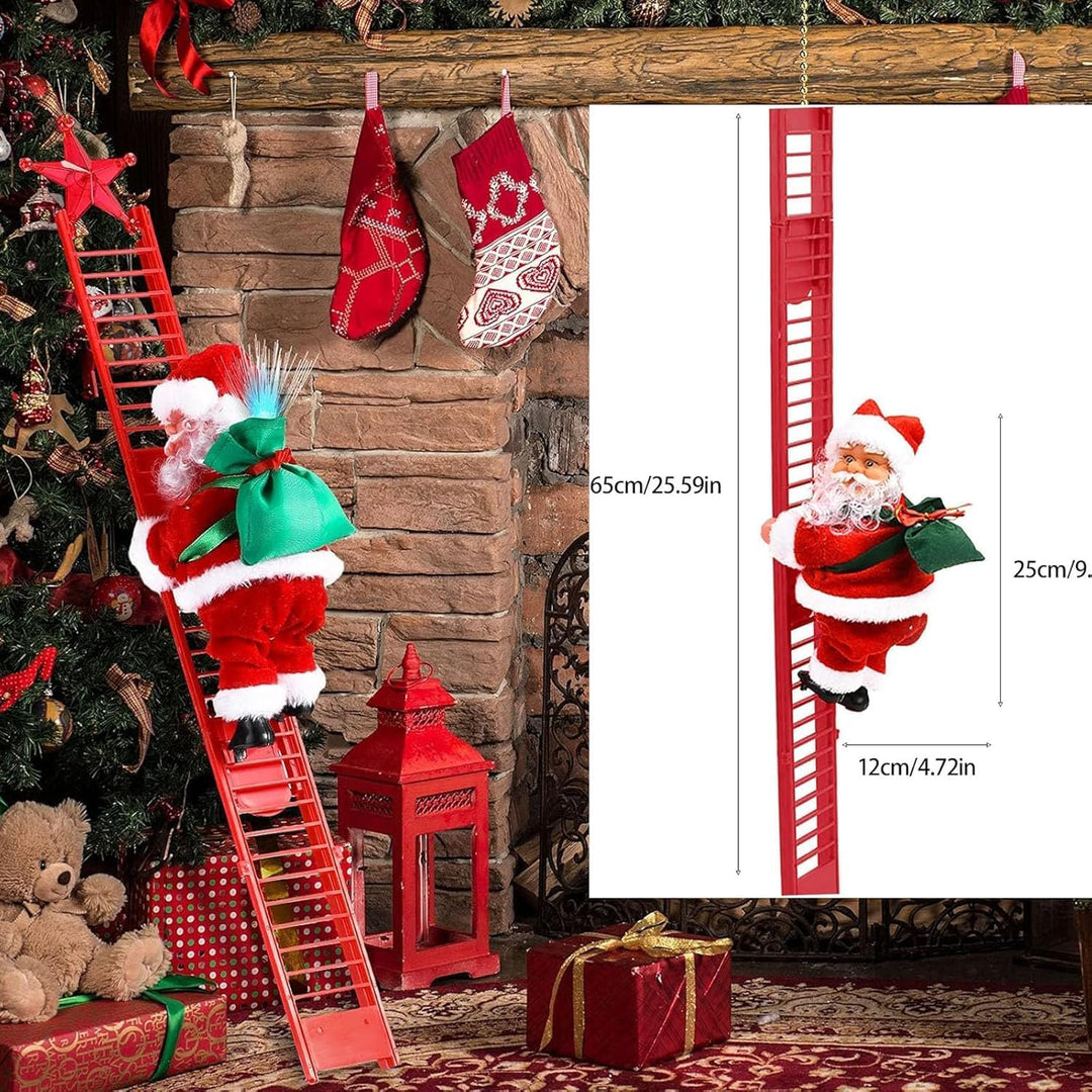 Lisslune | Climbing Santa with Ladder