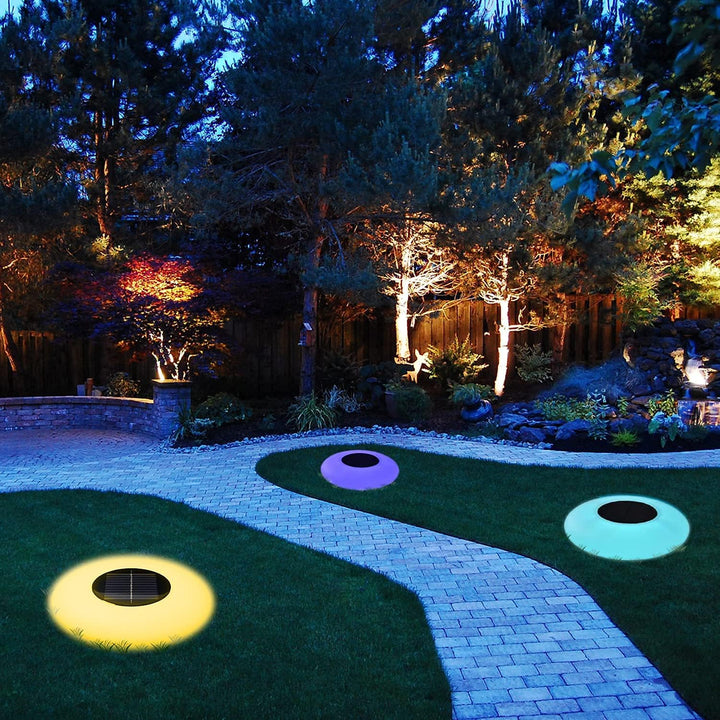 Lisslune | Solar Garden Lights Eye Design – LED Outdoor Lighting for Garden & Terrace, weatherproof