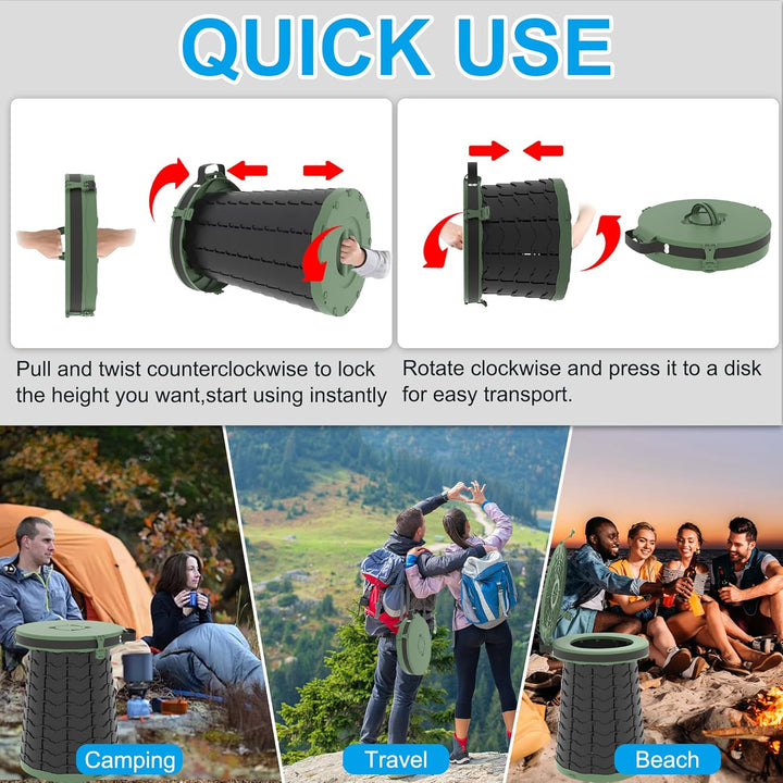 Lisslune | Portable Toilet with Adjustable Height – CampMate