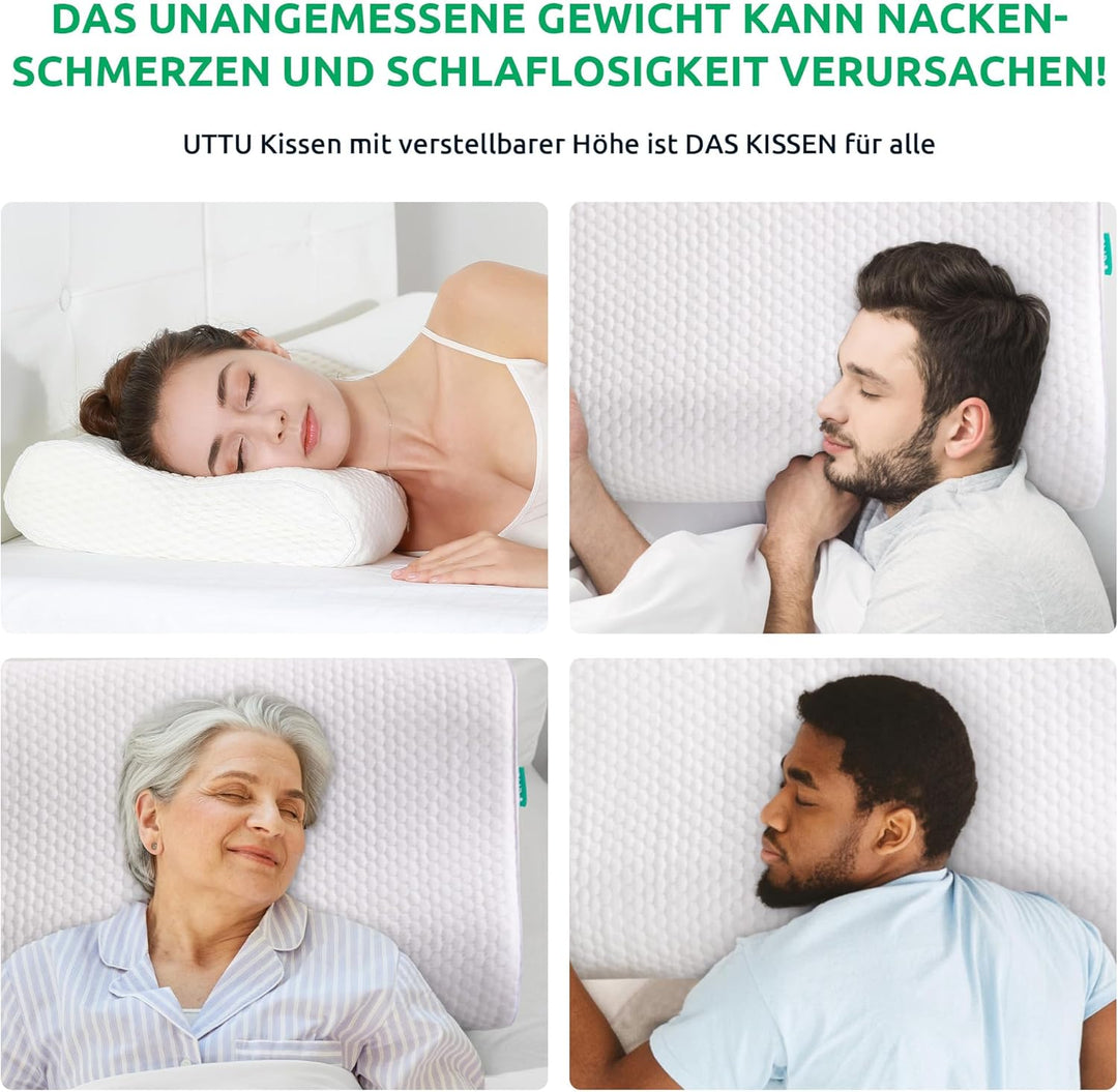Lisslune | Ergonomic Orthopedic Neck Pillow