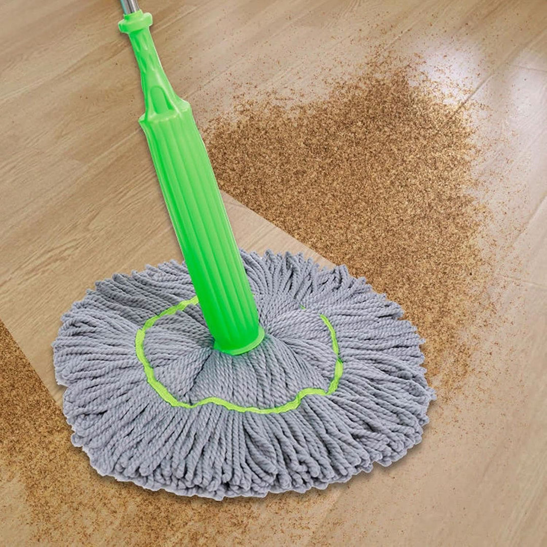 Lisslune | Self-Wringing Microfiber Floor Mop with 360° Rotation