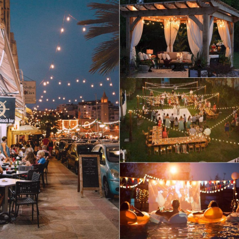 Lisslune | Royaleva Outdoor Dimmable String Lights - 20 ft LED Ambient Lighting