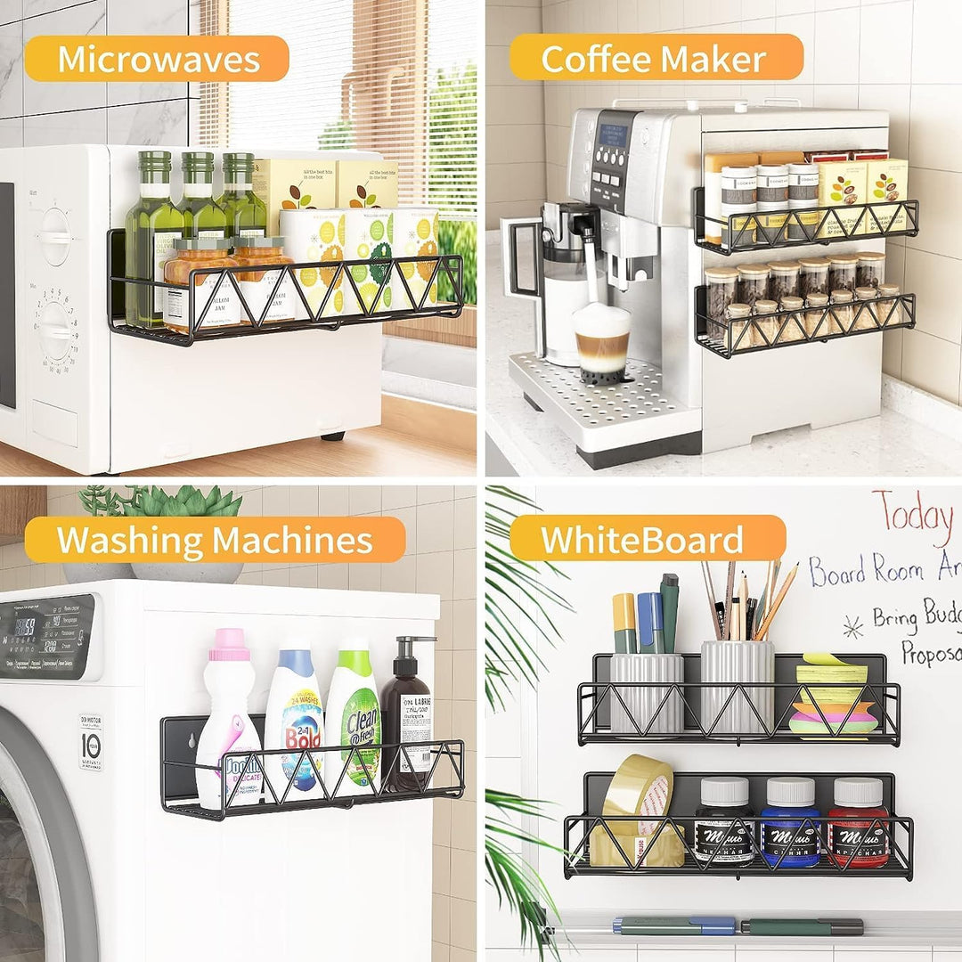 Lisslune | No-Drill Magnetic Spice Rack Set – Vespera