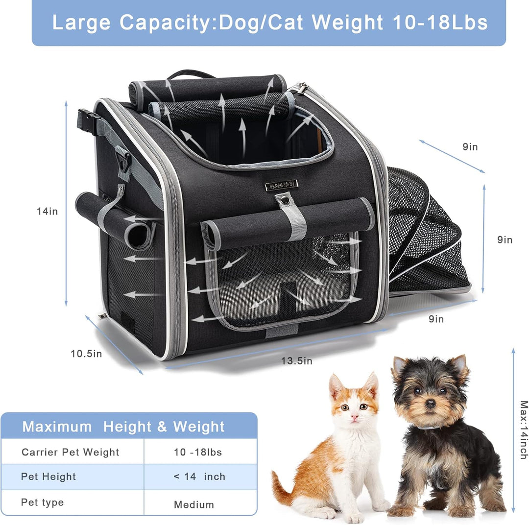 Lisslune | Max – Pet Bike Basket for Dogs & Cats