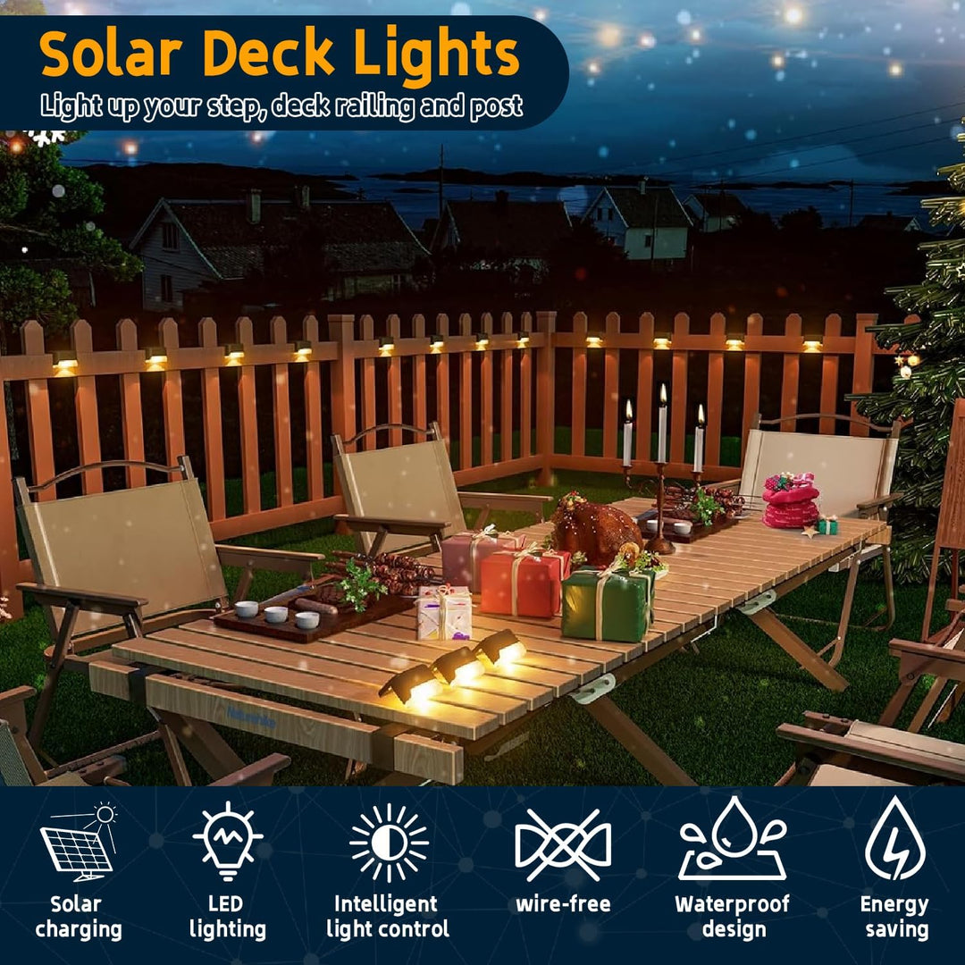 Lisslune | Wireless Solar LED Outdoor Light – Waterproof Garden & Patio Lighting