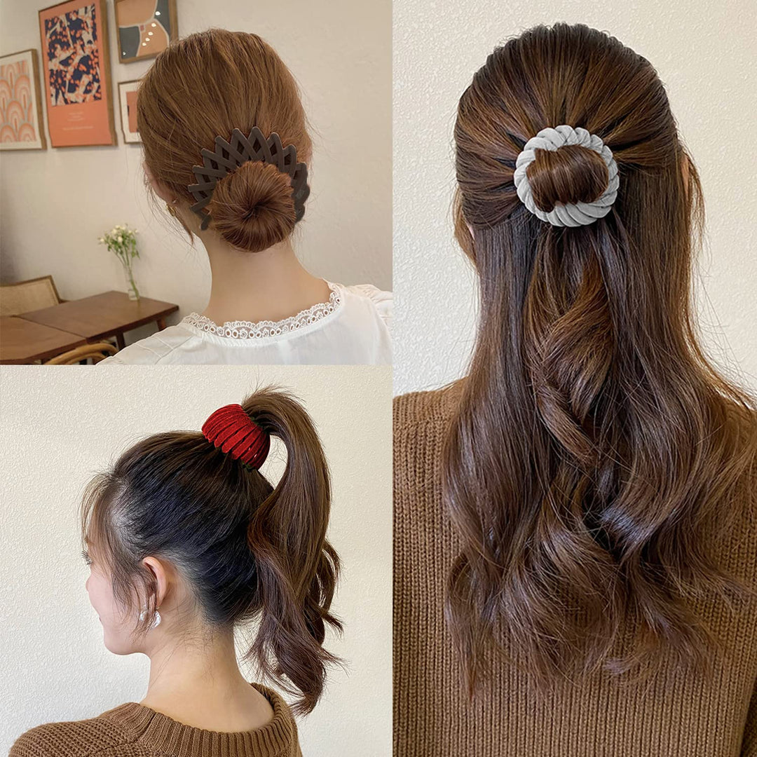 Lisslune | Stylish Bird's Nest Hair Clips – 3-Piece Set