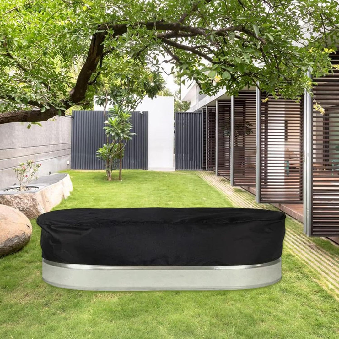Lisslune | Ice Bath Tank Cover – Waterproof UV-Resistant Rip-Proof Protective Lid – Novyra