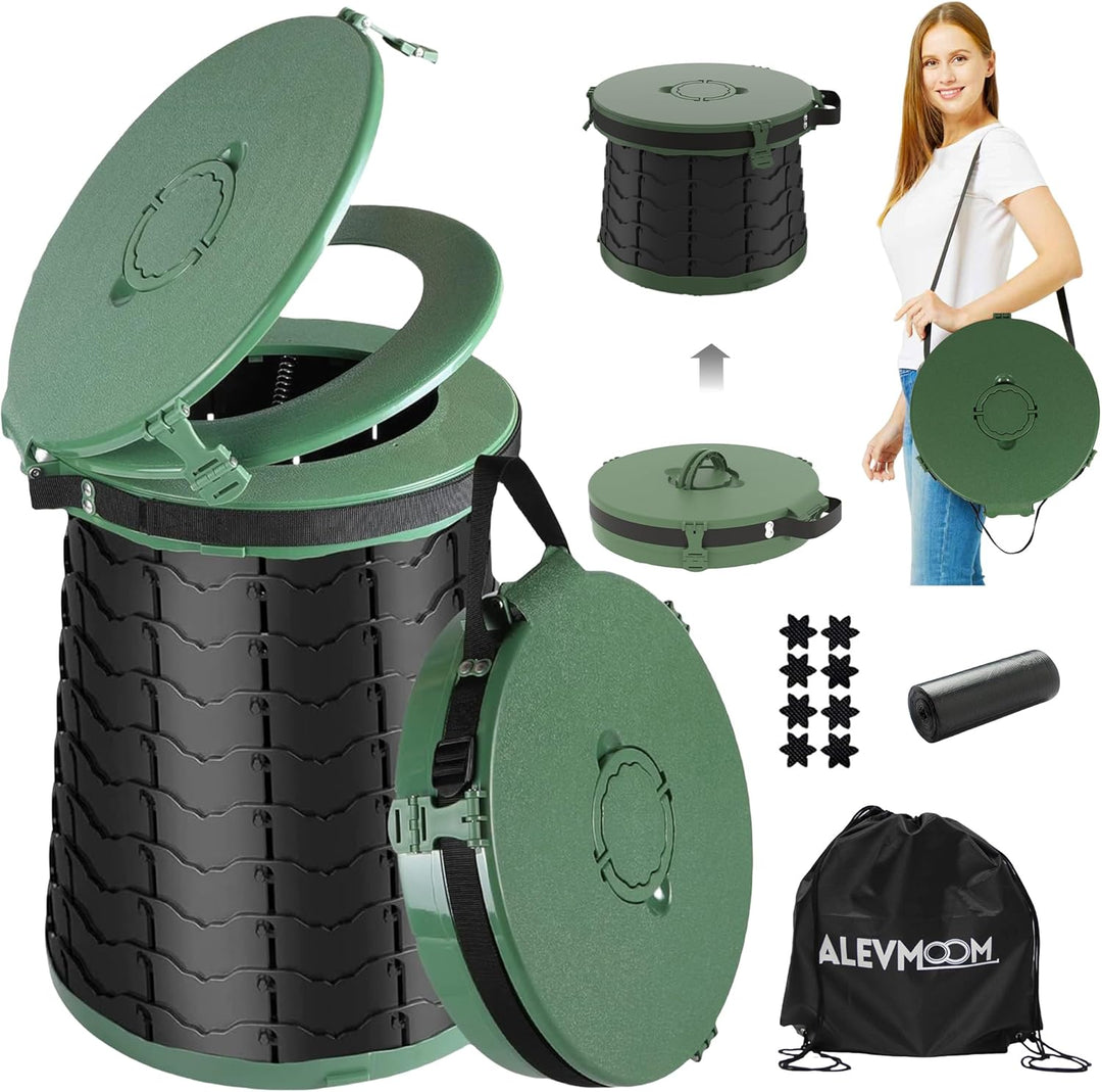 Lisslune | Portable Toilet with Adjustable Height – CampMate