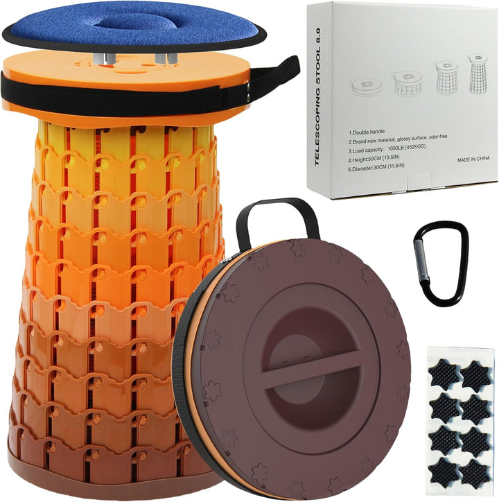 Lisslune | Collapsible Stool with Cushion – SitMax