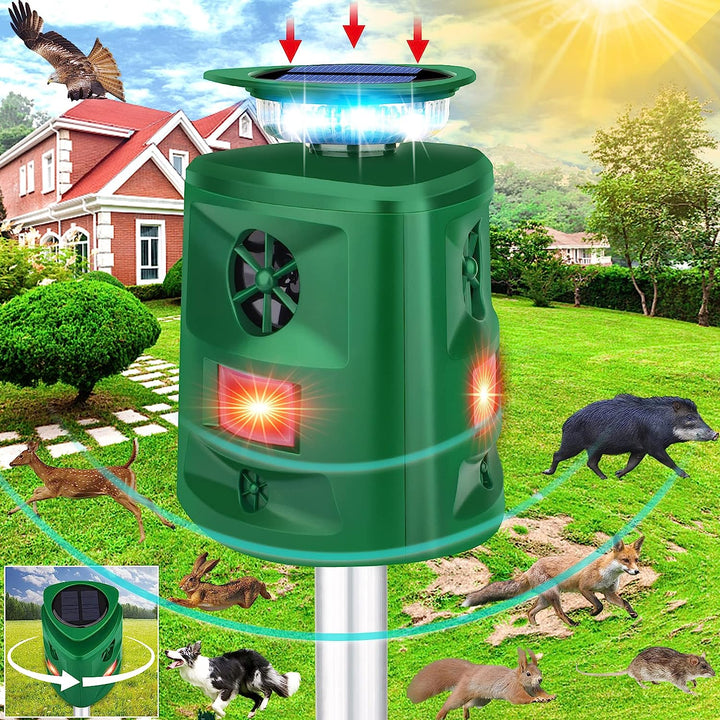 Lisslune | Solar Ultrasonic Repeller
