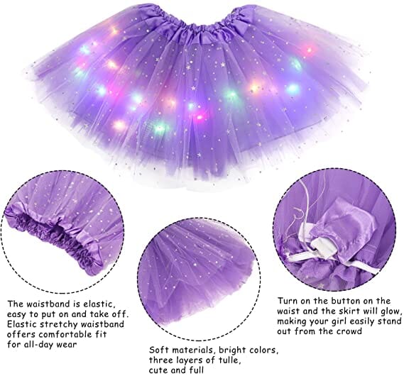 Lisslune | Magical and Glowing LED Tutu Skirt