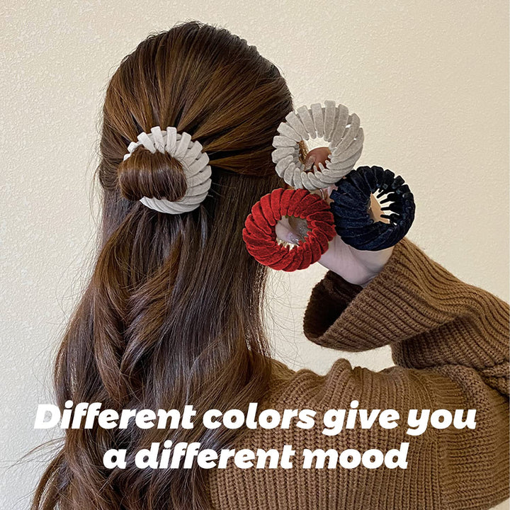 Lisslune | Stylish Bird's Nest Hair Clips – 3-Piece Set